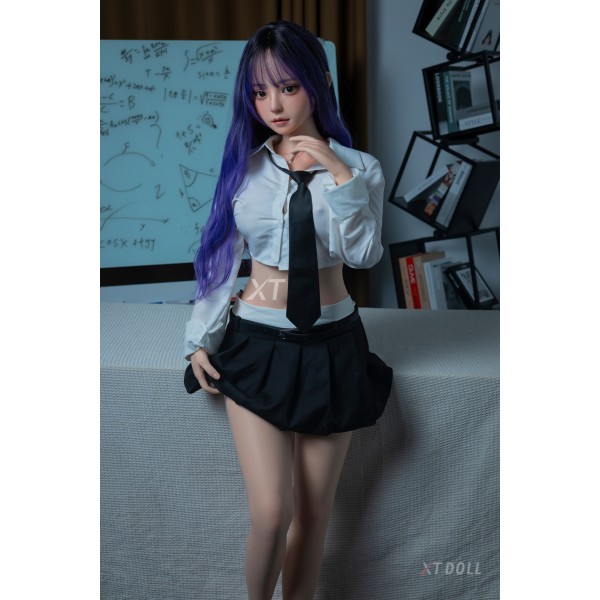 Uniform Cosplay Silicone Sex Doll XTDOLL Akira 157cm D cup